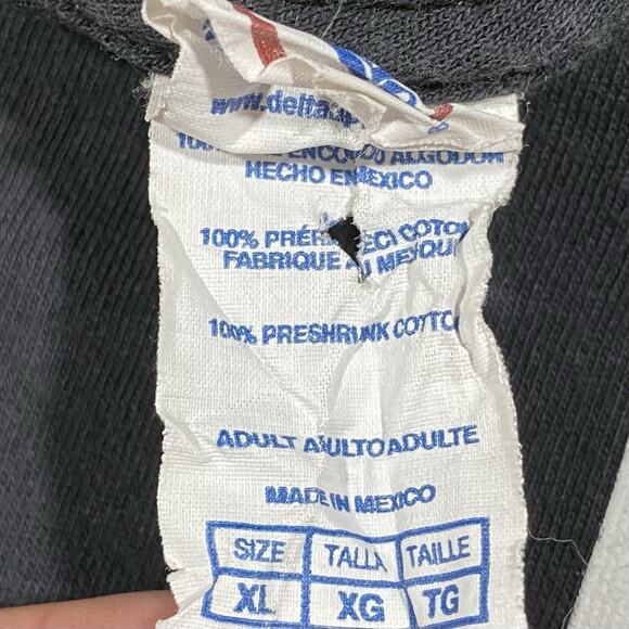 CSI Las Vegas Unit T-Shirt Delta Pro Weight Black XL Vintage 2000s TV Show - Picture 4 of 6